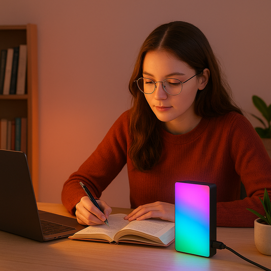 Ulanzi VL120 RGB LED Video Light with Diffuser