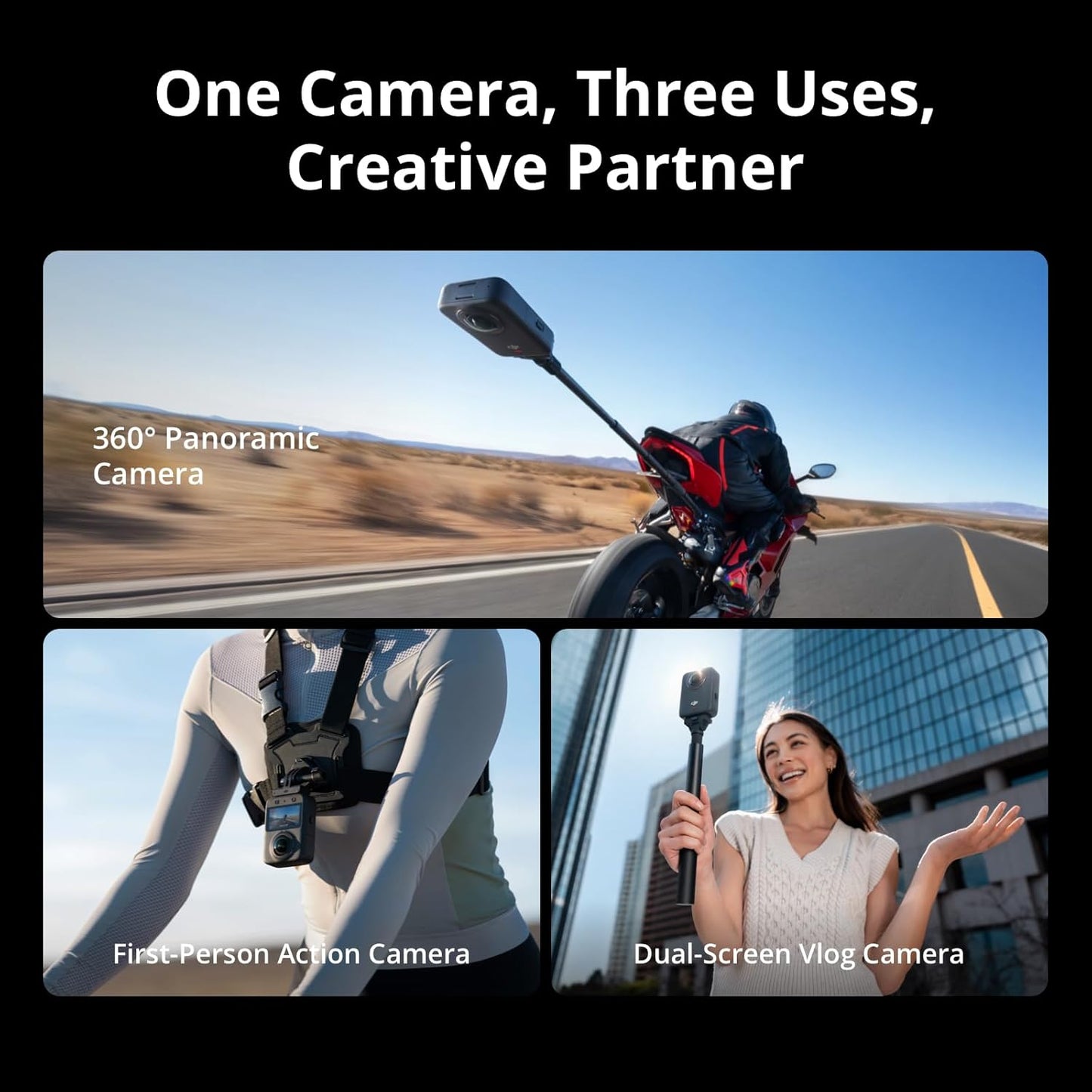 DJI Osmo 360 8K 120 MP 360° Action Camera