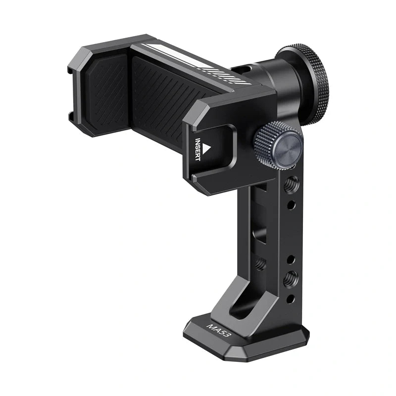 ULANZI MA53 Metal Phone Tripod Mount – 360° Arca Swiss Clamp