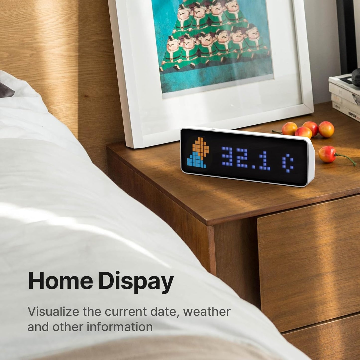 Ulanzi TC001 Smart Pixel Clock Social Media Counter Display