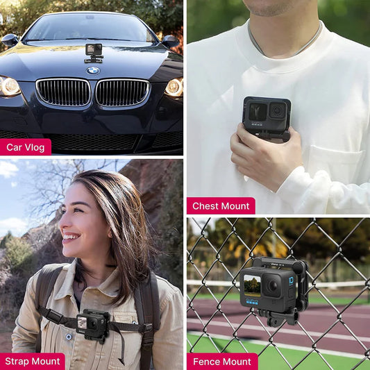 Ulanzi GP-16 Magnetic Quick Release Bracket – GoPro Mount Adapter