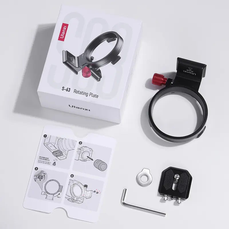 Ulanzi S-63 Rotatable Horizontal-Vertical Mount Plate Kit