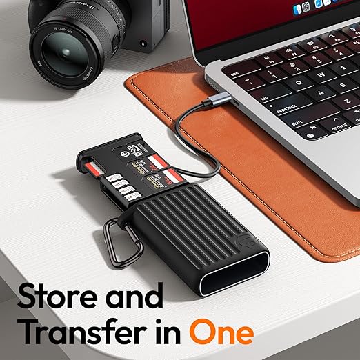 Ulanzi X055 USB 3.2 CFexpress A Card Reader – 2-in-1 SD/Micro SD Holder