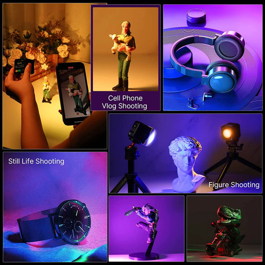 Ulanzi L2 RGB LED Video Light – Magnetic Pocket Cube Light