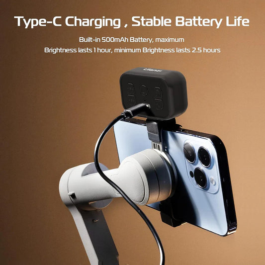 Ulanzi VL40 OM Magnetic Fill Light for DJI Osmo Mobile & Insta360