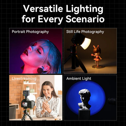 Ulanzi L3 RGB LED Waterproof Video Light â€“ Mini Magnetic Cube 2700Kâ€“7000K