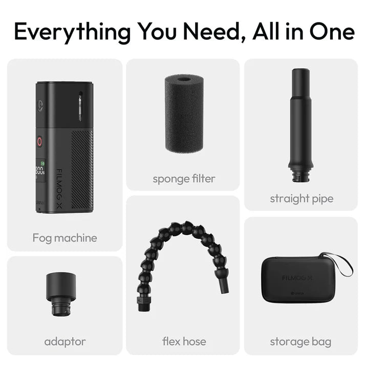 Ulanzi FM02 FILMOG X Portable Fog Machine â€“ Photography Accessory