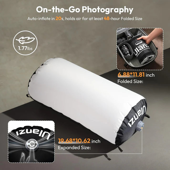 Ulanzi AL60 Inflatable LED Tube Light – Portable RGB Video Light