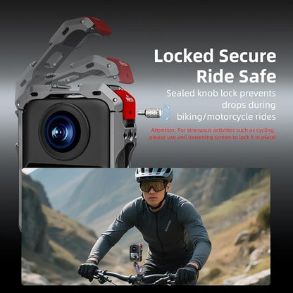 TEKTONIC TCC-OM360 Metal Cage for DJI Osmo 360 – Aluminum Protective Camera Cage