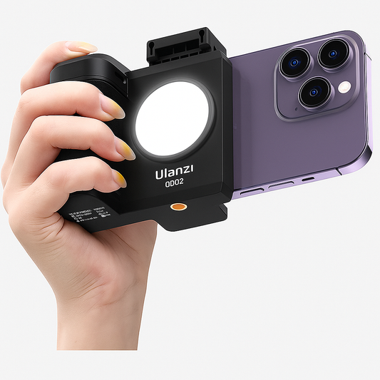 Ulanzi CG02 Smartphone Camera Grip with Bluetooth & Light