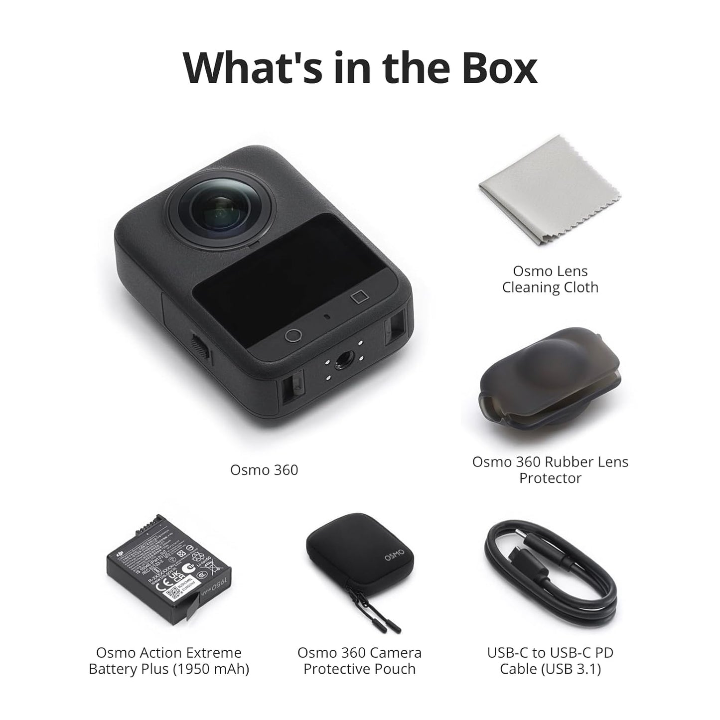 DJI Osmo 360 8K 120 MP 360° Action Camera