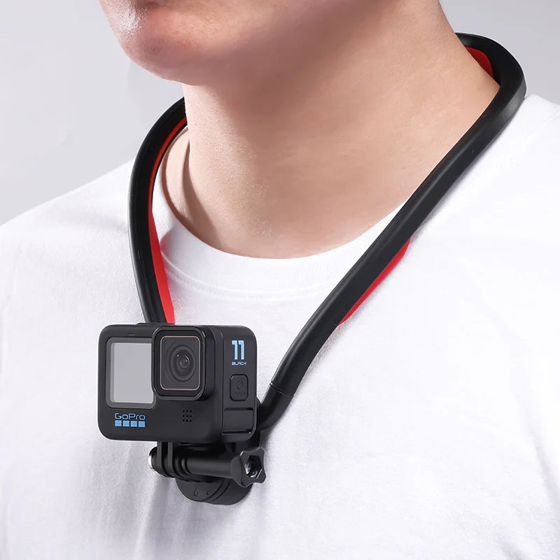 Go Quick II Magnetic Neck Mount â€“ Hands-Free POV Holder for GoPro & DJI
