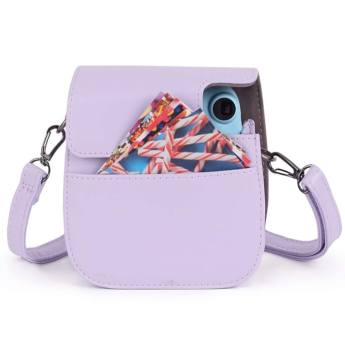 TEKTONIC Lilac Purple Camera Case for Instax Mini 11/12
