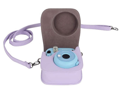 TEKTONIC Lilac Purple Camera Case for Instax Mini 11/12