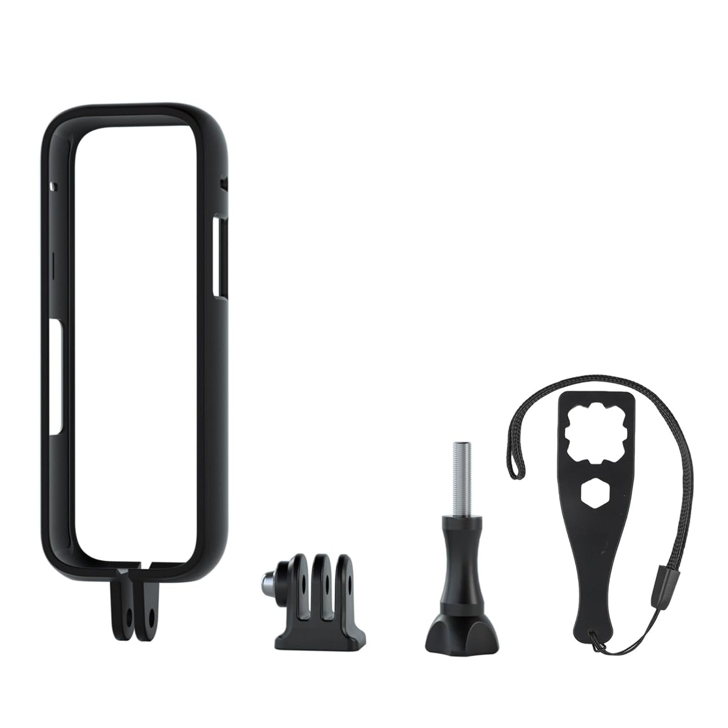 TEKTONIC Plastic Frame for Insta360X4 Protective Housing with Cold Shoe Mount sand Tripod Compatibility