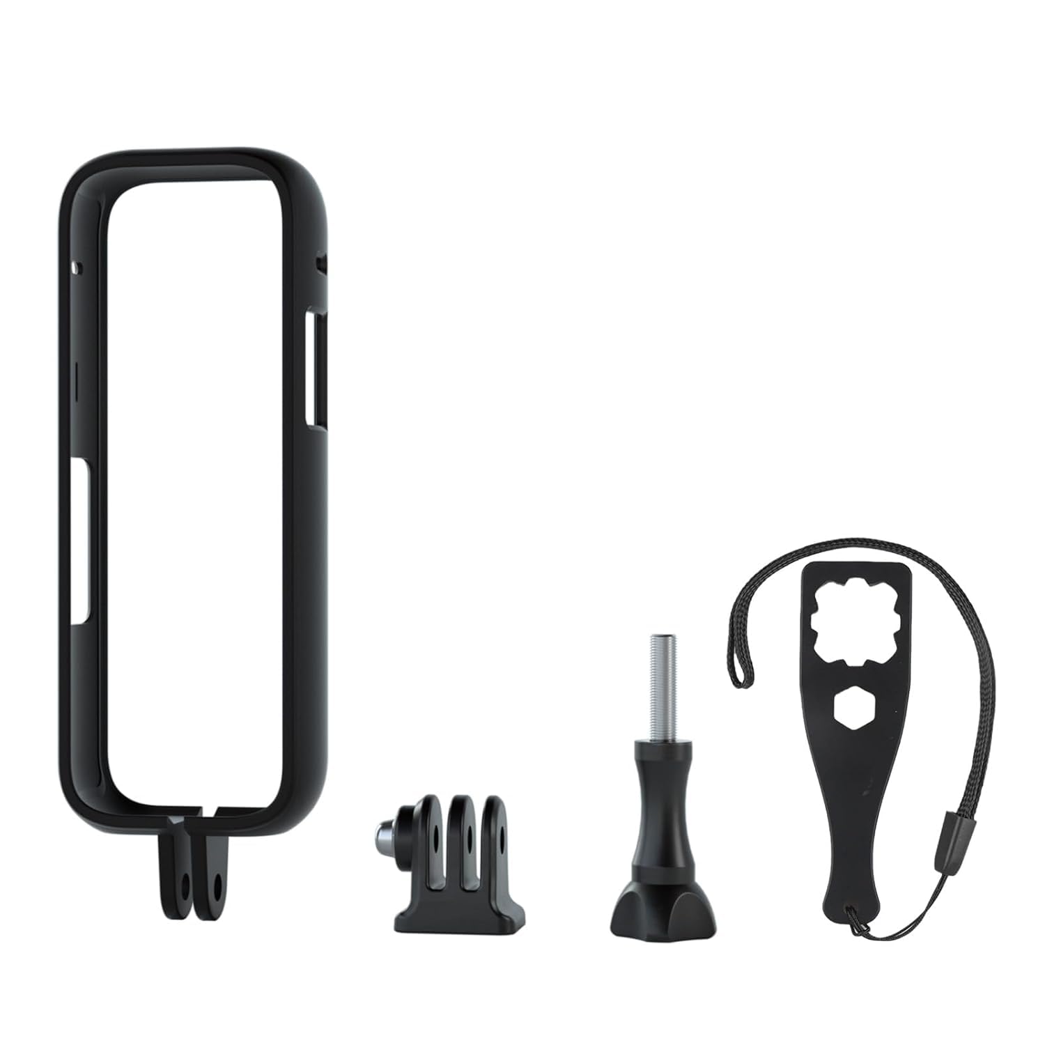 TEKTONIC Plastic Frame for Insta360X4 Protective Housing with Cold Shoe Mount sand Tripod Compatibility
