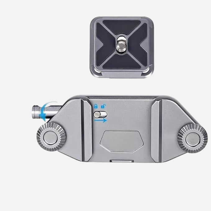 TEKTONIC Quick Release Camera Capture Clip V2 Silver Mount