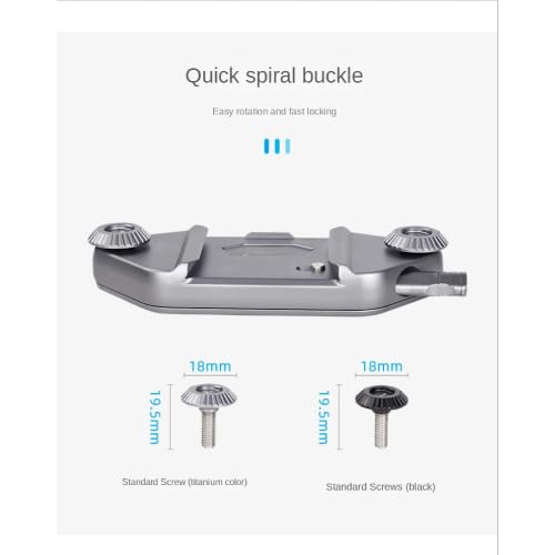 TEKTONIC Quick Release Camera Capture Clip V2 Silver Mount