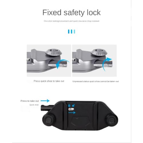 TEKTONIC Quick Release Camera Capture Clip V2 Silver Mount