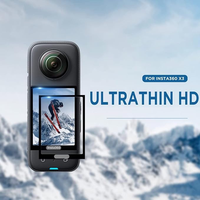 TEKTONIC Screen Guard for Insta360 X3
