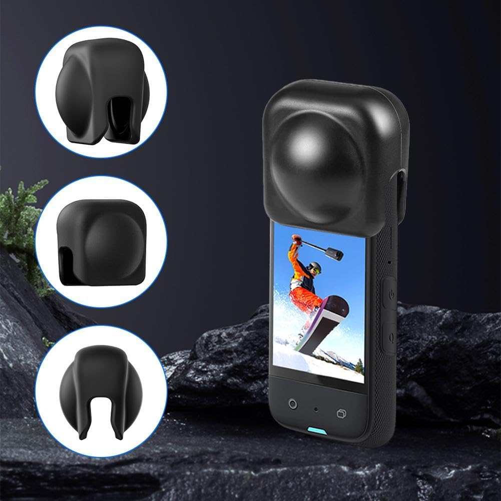 TEKTONIC Silicon Lens Cap for Insta360 One X4 Protective Cover for Enhanced Lens Safety