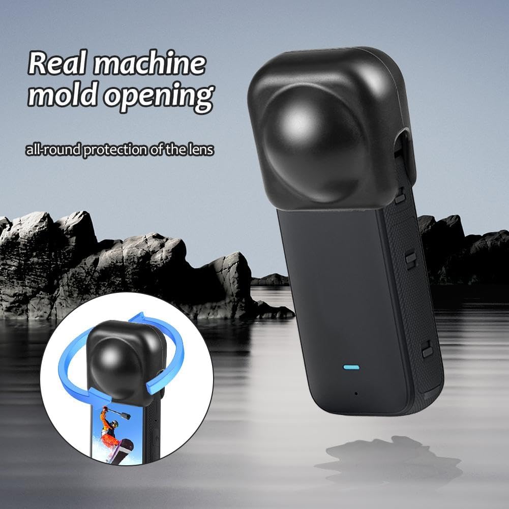 TEKTONIC Silicon Lens Cap for Insta360 One X4 Protective Cover for Enhanced Lens Safety