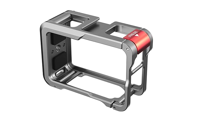 TEKTONIC TCC-AT5 Metal Cage for Action 5 Pro/4/3 – Aluminum Protective Camera Cage