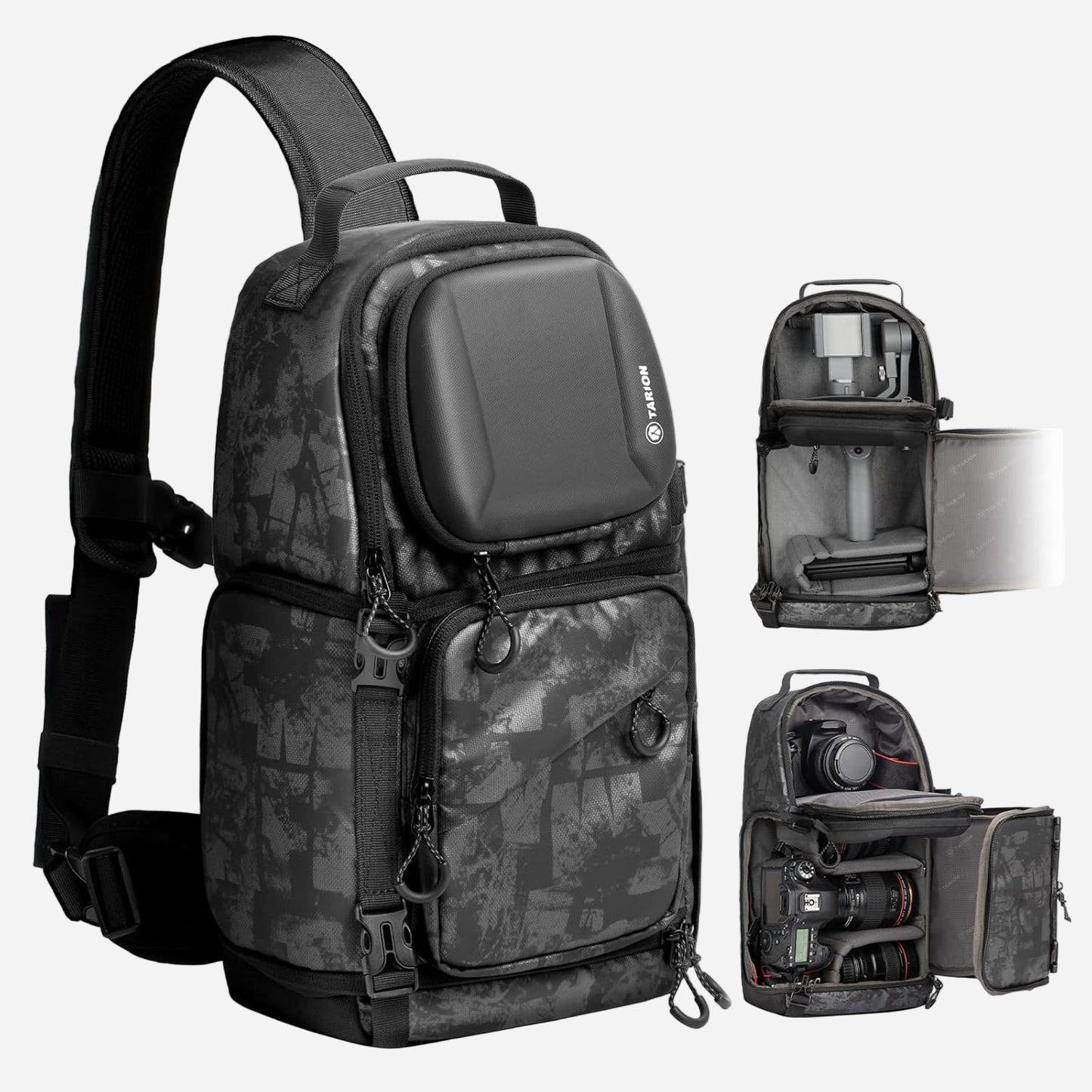 TEKTONIC TR-S Camera Sling Bag – Camouflage, Compact & Durable