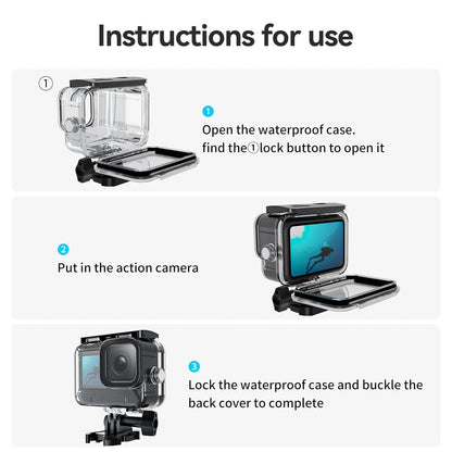 Tektonic Underwater Case For Gopro Hero 9/10/11/12