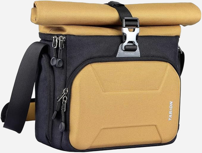 TEKTONIC XHS Camera Sling Bag – Golden, Compact & Stylish