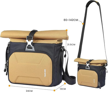 TEKTONIC XHS Camera Sling Bag – Golden, Compact & Stylish
