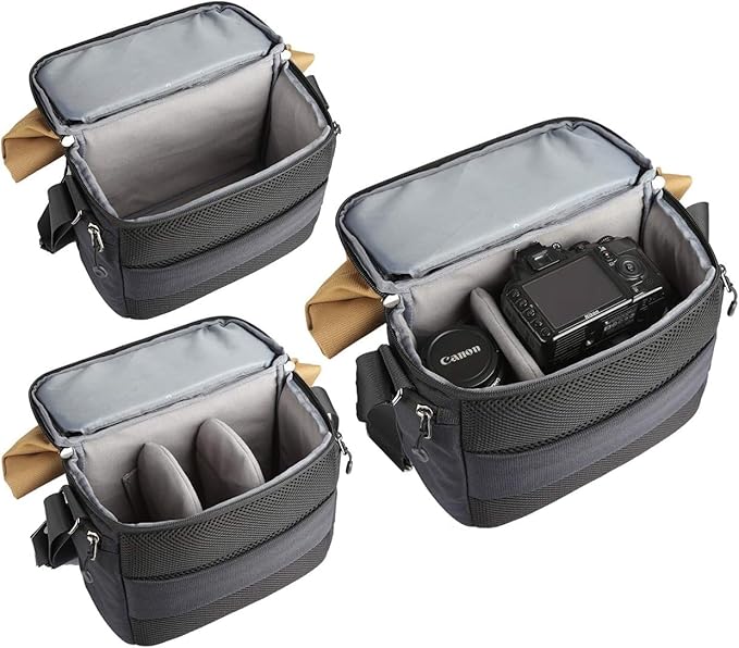 TEKTONIC XHS Camera Sling Bag – Golden, Compact & Stylish