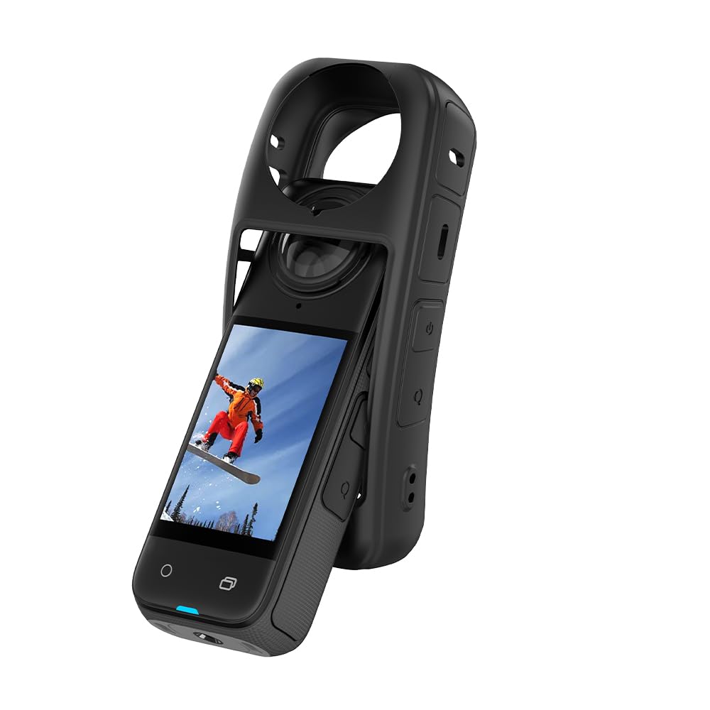 Tektonic Silicone Cover For Insta360 X4 Protective Skin For Enhanced Camera Durability