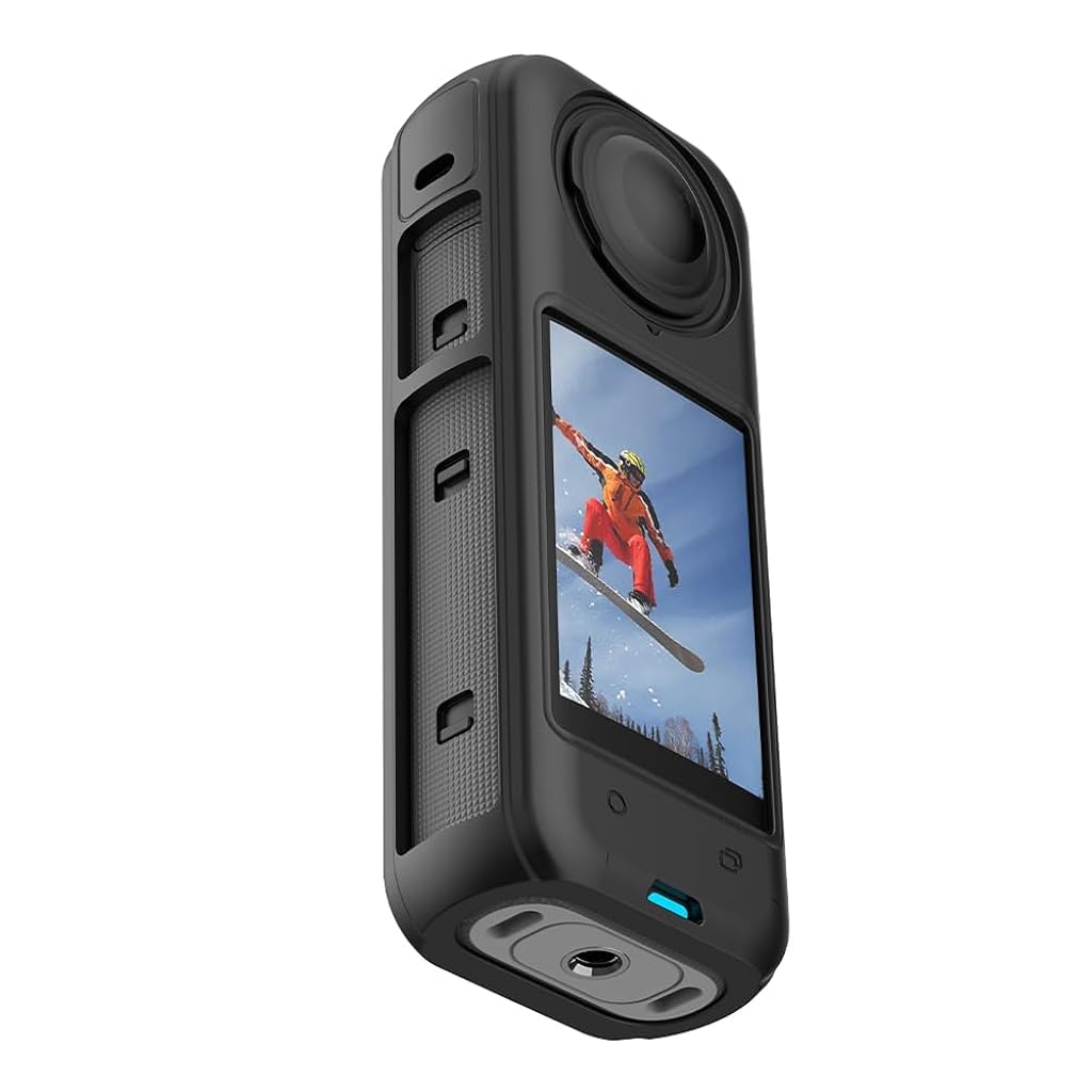 Tektonic Silicone Cover For Insta360 X4 Protective Skin For Enhanced Camera Durability