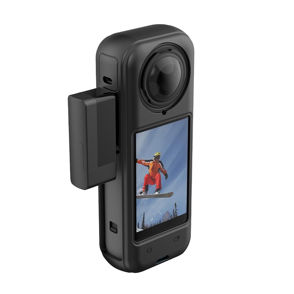 Tektonic Silicone Cover For Insta360 X4 Protective Skin For Enhanced Camera Durability