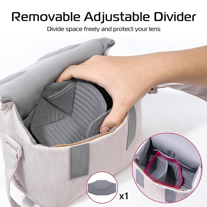 ULANZI Camera Shoulder Bag â€“ Waterproof DSLR Crossbody Case