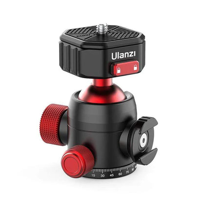 ULANZI Jusmo DSLR Tripod Ball Head with Quick Release & 20Kg Load Capacity