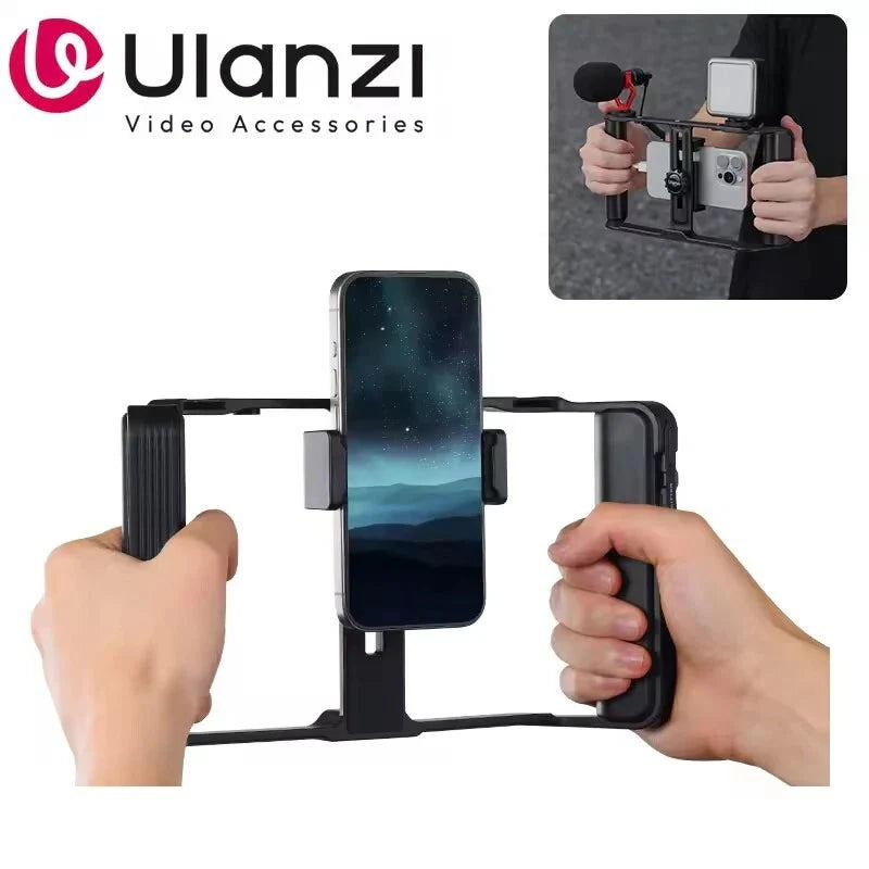 ULANZI MA05 Universal Phone Cage â€“ Video Rig Stabilizer with Remote