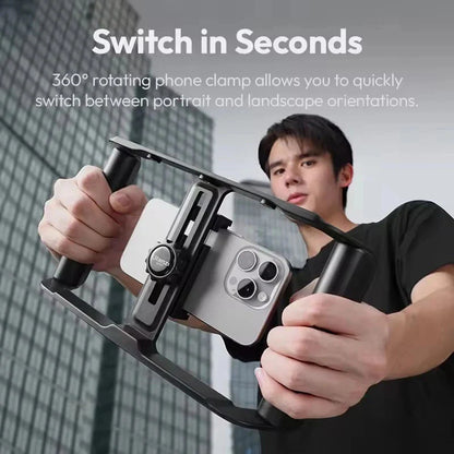 ULANZI MA05 Universal Phone Cage â€“ Video Rig Stabilizer with Remote