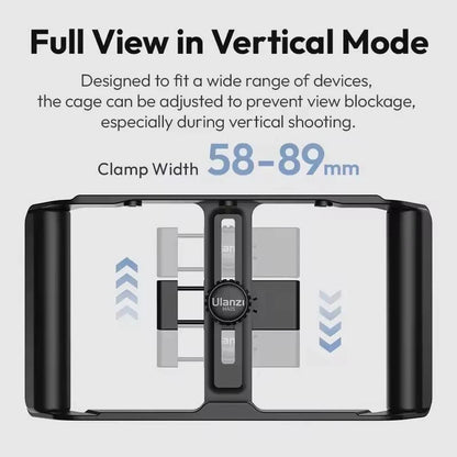 ULANZI MA05 Universal Phone Cage â€“ Video Rig Stabilizer with Remote