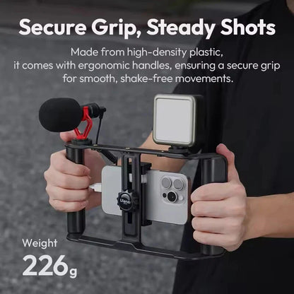 ULANZI MA05 Universal Phone Cage â€“ Video Rig Stabilizer with Remote