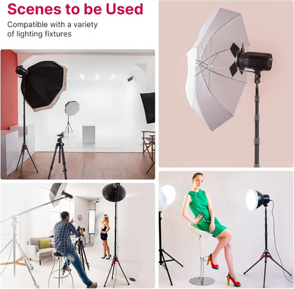 ULANZI MT-49 Carbon Fiber Light Stand â€“ 194cm Adjustable Tripod