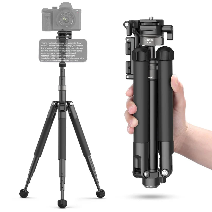 ULANZI MT-63 Mini Tripod â€“ 57" Extendable Aluminum Travel Stand