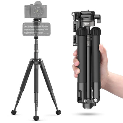 ULANZI MT-63 Mini Tripod â€“ 57" Extendable Aluminum Travel Stand
