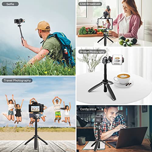 ULANZI MT-47 Mini Tripod â€“ Aluminum Vlog Stand with Ball Head