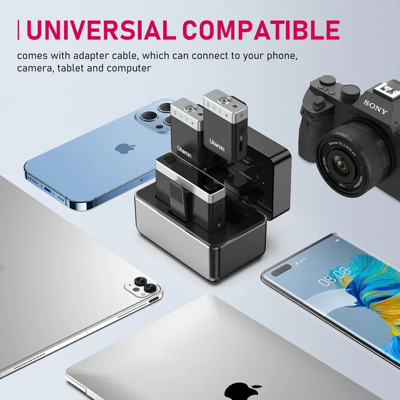 Ulanzi AM18 Wireless Lavalier Microphone