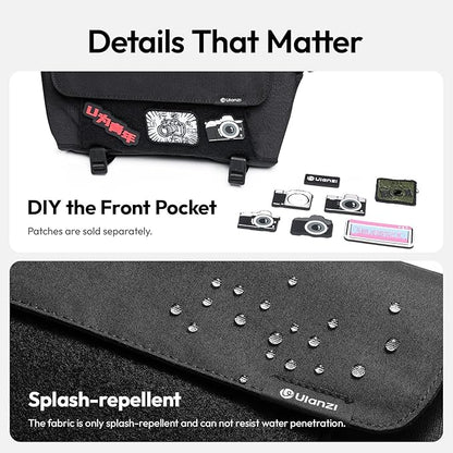 Ulanzi BP11 Crossbody Camera Shoulder Bag Ã¢â‚¬â€œ 8L Compact Sling for DSLR & Mirrorless Cameras