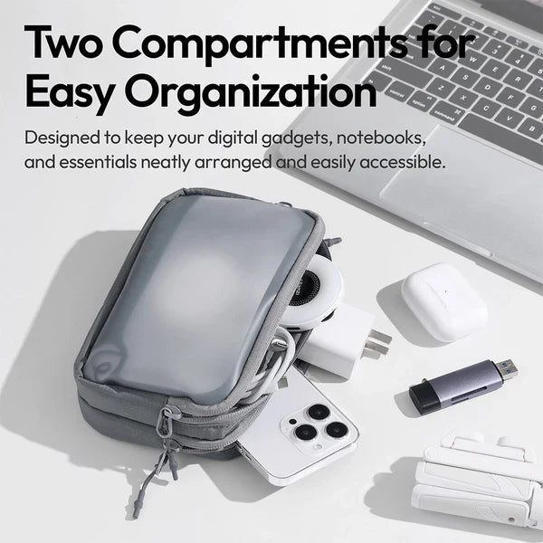 Ulanzi BP15 SeeClear Tech Pouch Ã¢â‚¬â€œ Transparent Travel Cable & Gadget Organizer