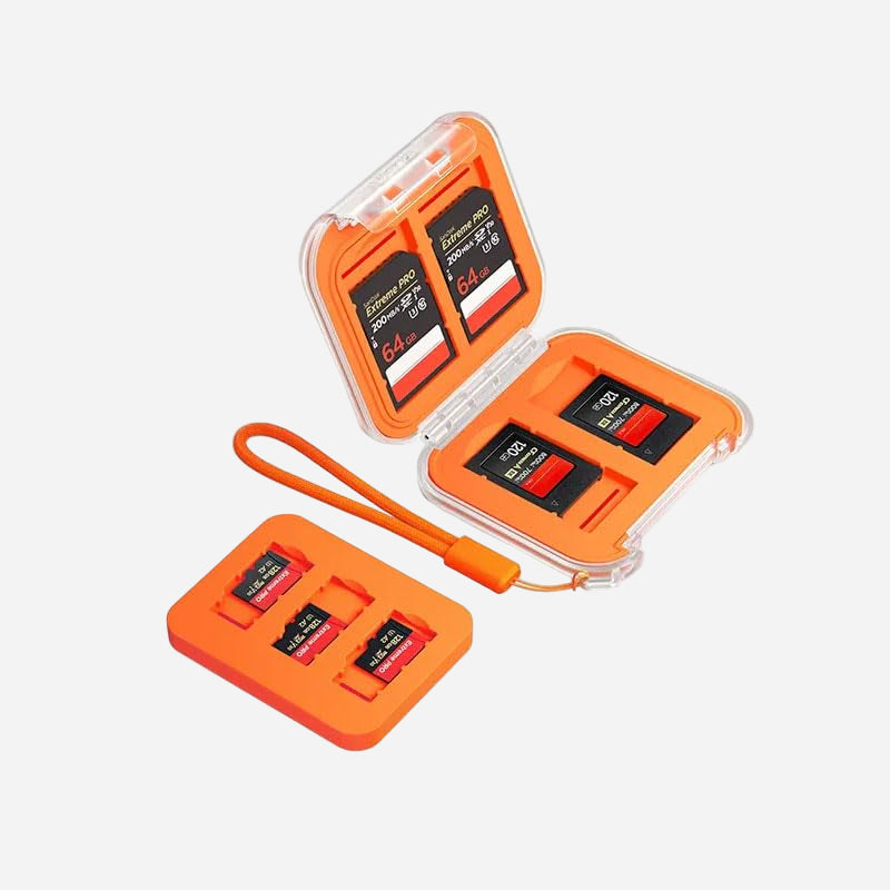 Ulanzi CC01 Mini Memory Card Case (C055) Ã¢â‚¬â€œ Compact, Splashproof & Impact-Resistant SD Card Holder