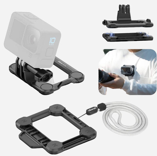 Ulanzi GP-16 Magnetic Quick Release Bracket â€“ GoPro Mount Adapter